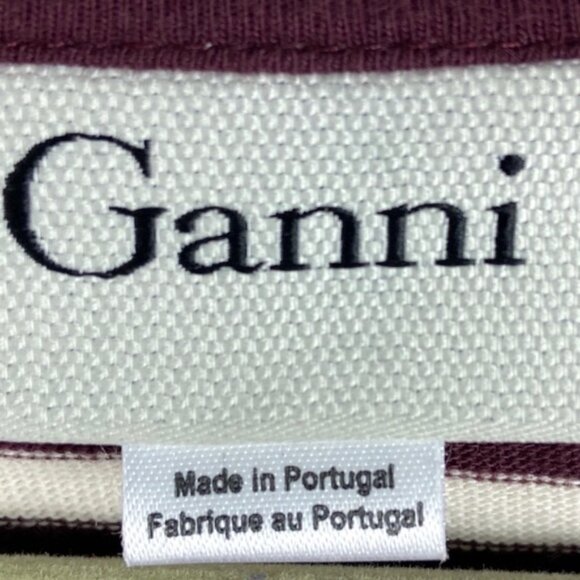 Ganni Old Spice Striped Jersey Shift Dress Size XS - Picture 3 of 8